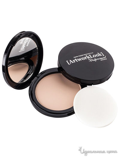 Крем-пудра для лица ArtworkLook Professional, тон 3, Relouis