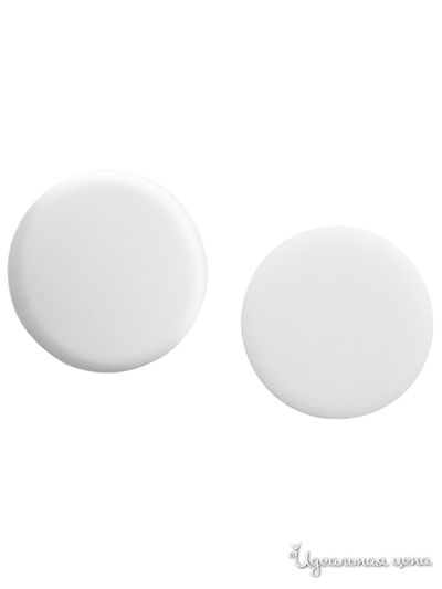 Пуховка для пудры с белой тесьмой, Relouis