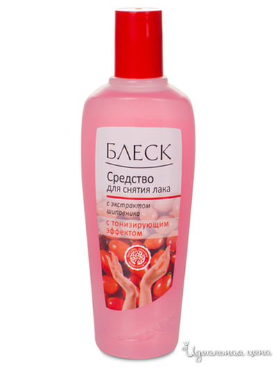 Средство для снятия лака с экстрактом шиповника, 100 мл, DOMIX