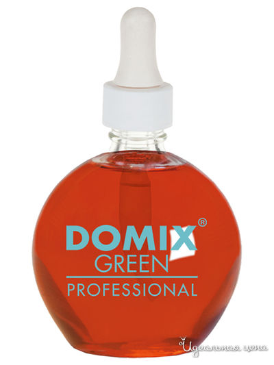 Масло для ногтей и кутикулы миндальное с пипеткой, 75 мл, DOMIX