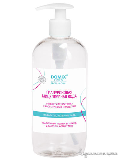 Гиалуроновая мицеллярная вода, 500 мл, DOMIX