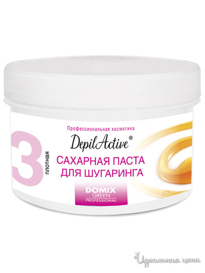 Сахарная паста для шугаринга плотная DepilActive, 650 г, DOMIX