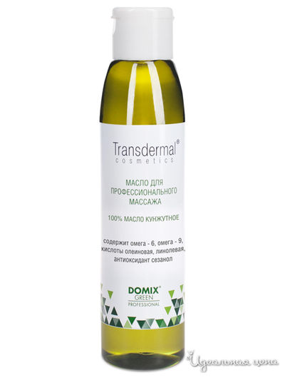Масло для массажа кунжутное без отдушек, 136 мл, DOMIX