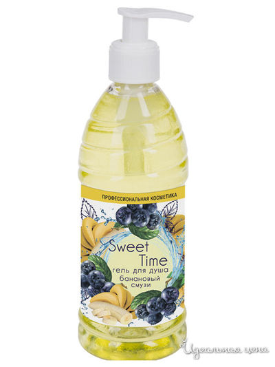 Гель для душа банановый смузи Sweet Time, 310 мл, DOMIX