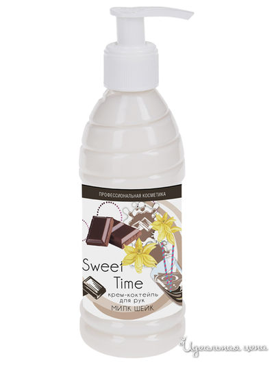 Крем-коктейль для рук Милк-шейк Sweet time, 210 мл, DOMIX