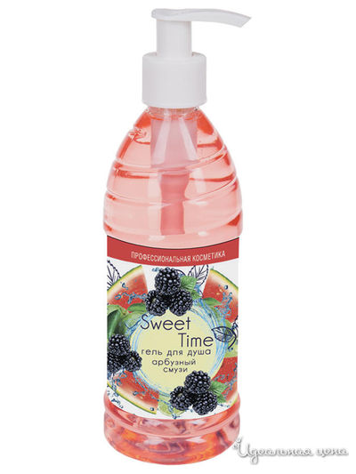 Гель для душа арбузный смузи Sweet Time, 310 мл, DOMIX