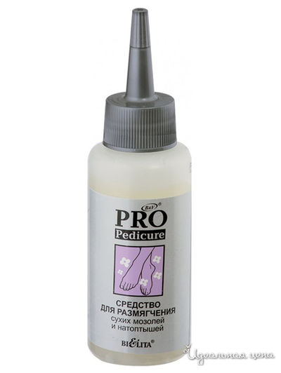 Средство для размягчения сухих мозолей и натоптышей, 80 мл, Bielita