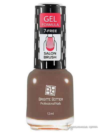 Гель-лак для ногтей, 52 шоколадный беж, 12 мл, Brigitte Bottier