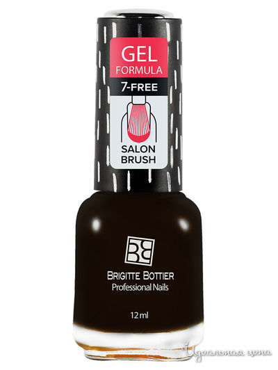 Гель-лак для ногтей, 34 горький шоколад, 12 мл, Brigitte Bottier