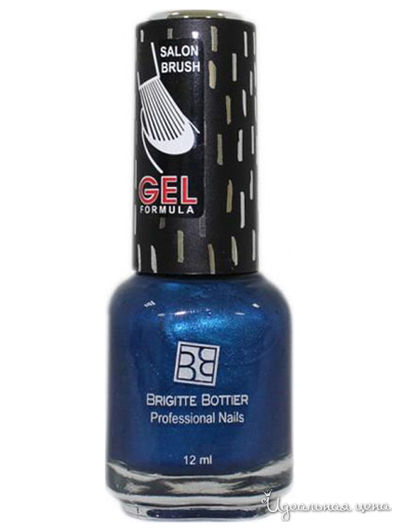 Гель-лак для ногтей, 47 сапфировый перламутр, 12 мл, Brigitte Bottier