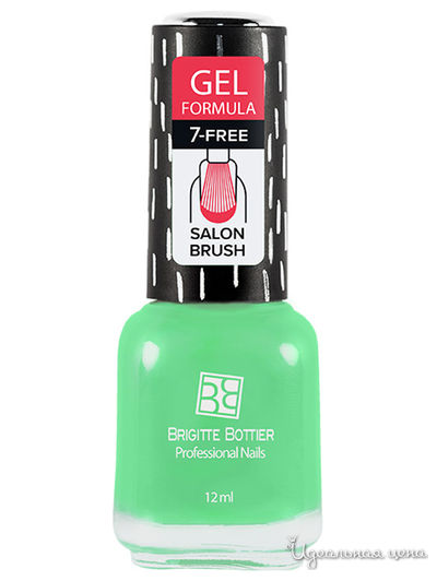 Гель-лак для ногтей, 43 весенняя зелень, 12 мл, Brigitte Bottier