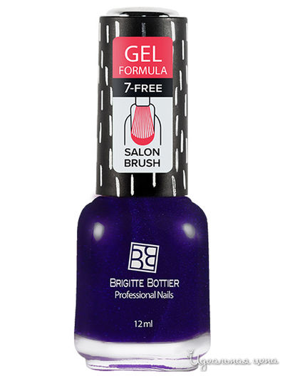 Гель-лак для ногтей, 37 галактика, черно-синий, 12 мл, Brigitte Bottier