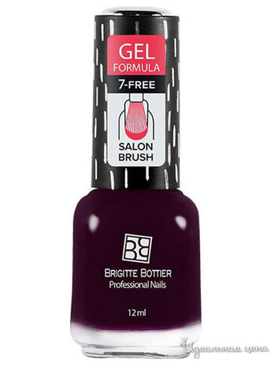 Гель-лак для ногтей, 57 вино бордо, 12 мл, Brigitte Bottier