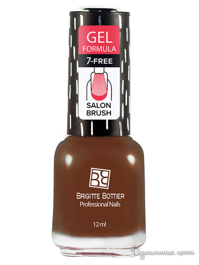 Гель-лак для ногтей, 25 молочный шоколад, 12 мл, Brigitte Bottier