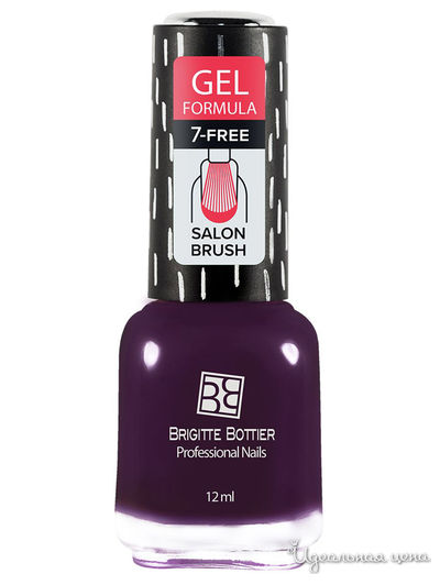 Гель-лак для ногтей, 39 винный, 12 мл, Brigitte Bottier