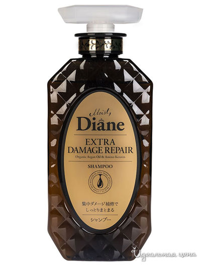 Шампунь для волос кератиновый Восстановление Perfect Beauty, 450 мл, Moist Diane