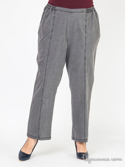 Прямые брюки Klingel, цвет антрацитовый