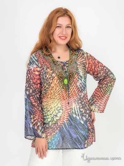 Пляжная туника Klingel, цвет разноцветный, рисунок