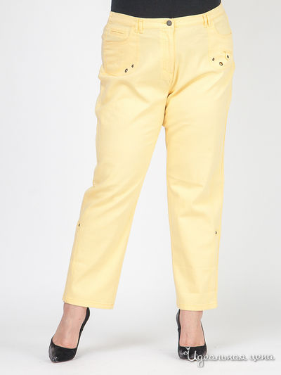 Прямые брюки Klingel, цвет ванильный