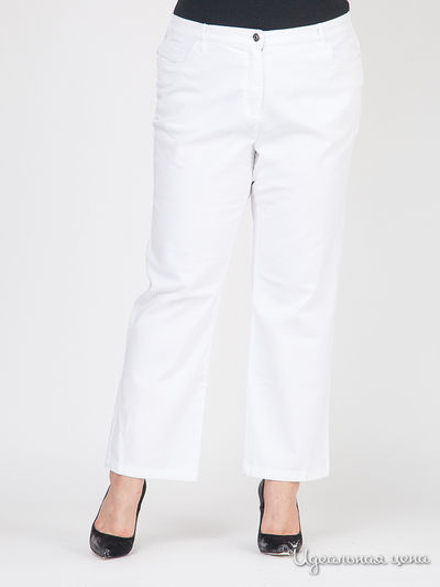 Прямые брюки Klingel, цвет белый