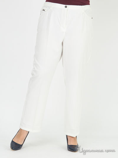 Прямые брюки Klingel, цвет белый