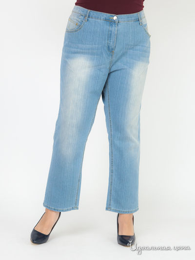Прямые джинсы Laura Kent Klingel, цвет голубой