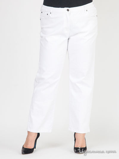 Прямые брюки Klingel, цвет белый