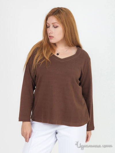 Лонгслив Klingel, цвет ореховый