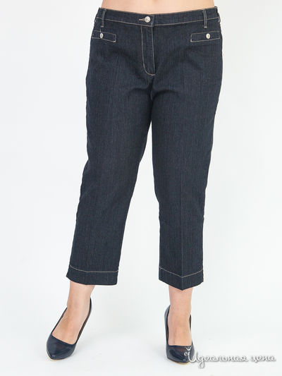 Джинсы капри Klingel, цвет темно-синий