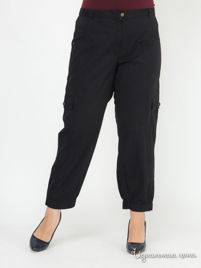 Брюки карго с манжетами Laura Kent Klingel, цвет черный