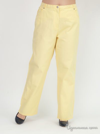 Прямые брюки Klingel, цвет ванильный