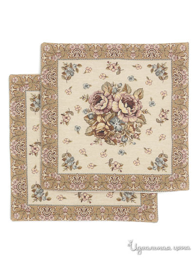 2 декоративных чехла для подушек, 40х40 см Klingel, цвет разноцветный, рисунок