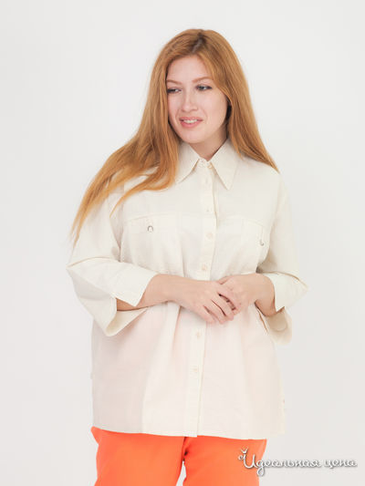 Рубашка из хлопка Klingel, цвет бежевый