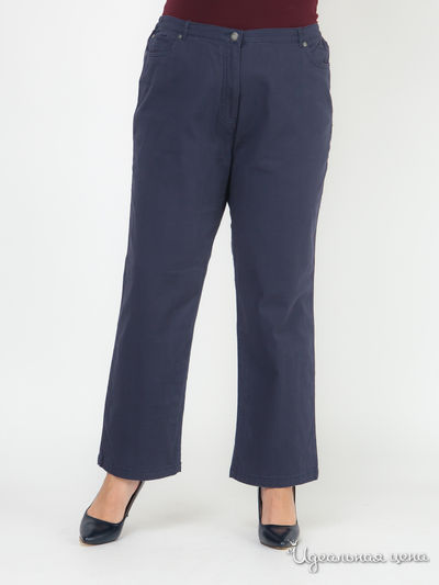 Прямые брюки Klingel, цвет темно-синий