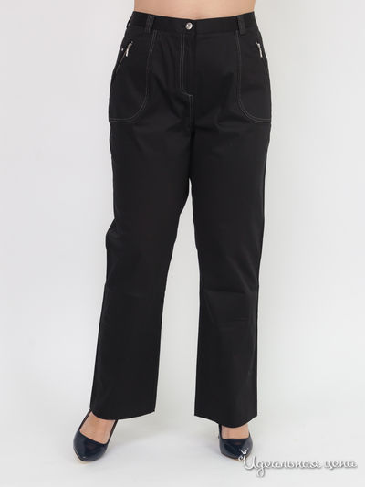 Прямые брюки Klingel, цвет черный