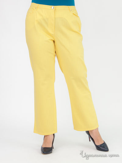 Прямые брюки Klingel, цвет желтый