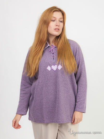 Свитшот Klingel, цвет сиреневый