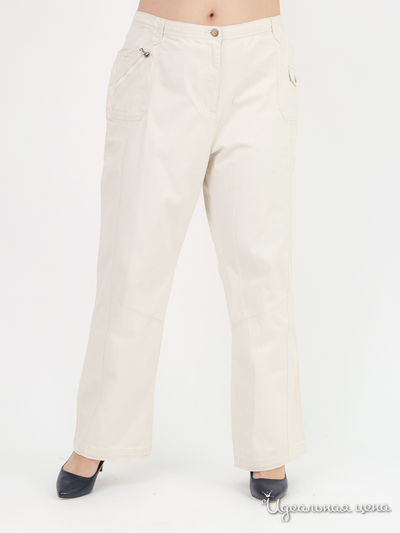 Прямые брюки Klingel, цвет бежевый