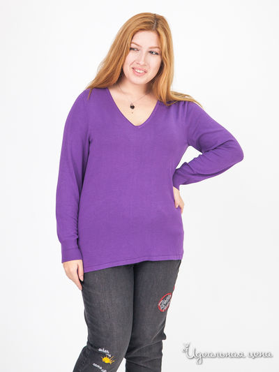 Пуловер Laura Kent Klingel, цвет сиреневый