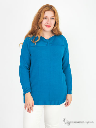 Пуловер Klingel, цвет сине-зеленый