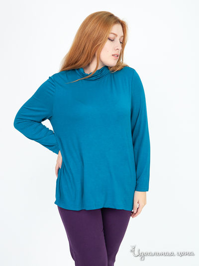 Лонгслив Klingel, цвет сине-зеленый
