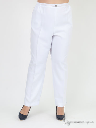 Прямые брюки Klingel, цвет белый