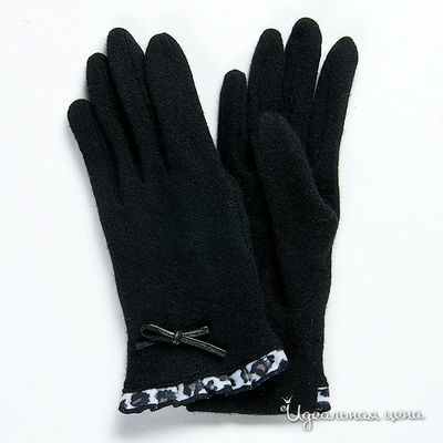 Перчатки Venera женские, цвет черный