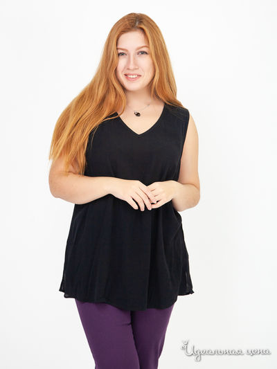 Топ Sara Lindholm Klingel, цвет черный