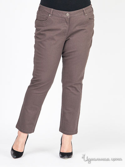 Узкие джинсы Laura Kent Klingel, цвет серо-коричневый
