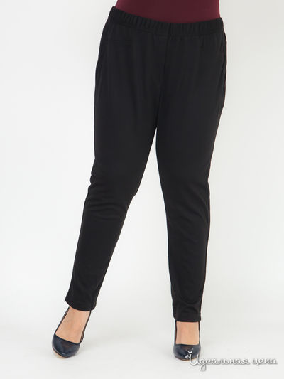 Узкие брюки из джерси Miamoda Klingel, цвет черный