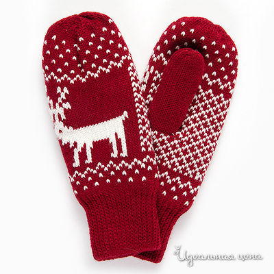 варежки Venera, цвет цвет красный