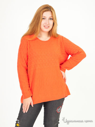 Пуловер Paola Klingel, цвет коралловый