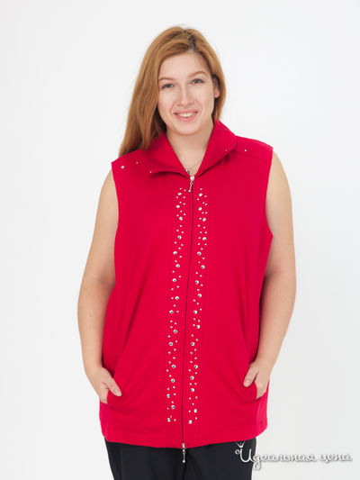 Флисовый жилет Julietta Klingel, цвет малиновый