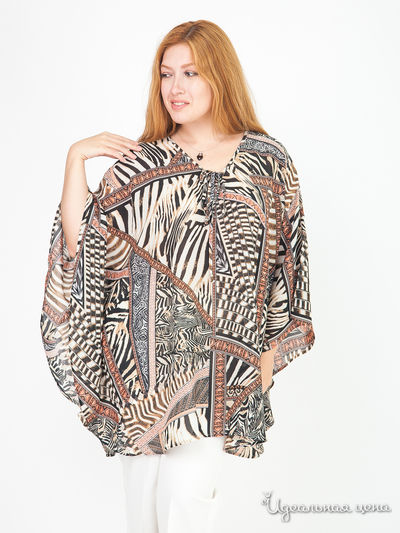 Туника Miamoda Klingel, цвет разноцветный, рисунок